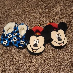 Disney Mickey Mouse Kids Slippers 5/6 toddler